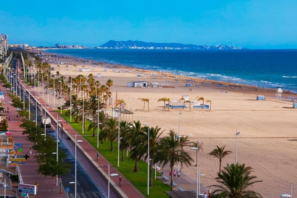 Estilosa Casa En Playa De Gandia Exterior foto